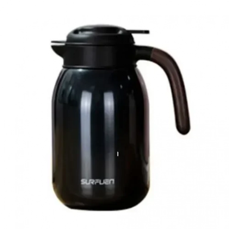 Μπουκάλι Θερμός 1600ml από ανοξείδωτο ατσάλι SFK-221603 μαύρο