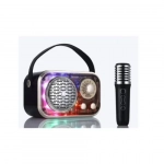 Μίνι ηχείο bluetooth Karaoke με μικρόφωνο Sodo SD09 Μαύρο