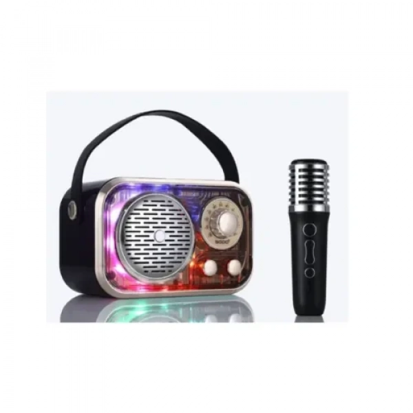 Μίνι ηχείο bluetooth Karaoke με μικρόφωνο Sodo SD09 Μαύρο