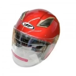 Κράνος Μοτοσικλέτας Jet Unisex YF-205 Κόκκινο 23777 Μέγεθος M