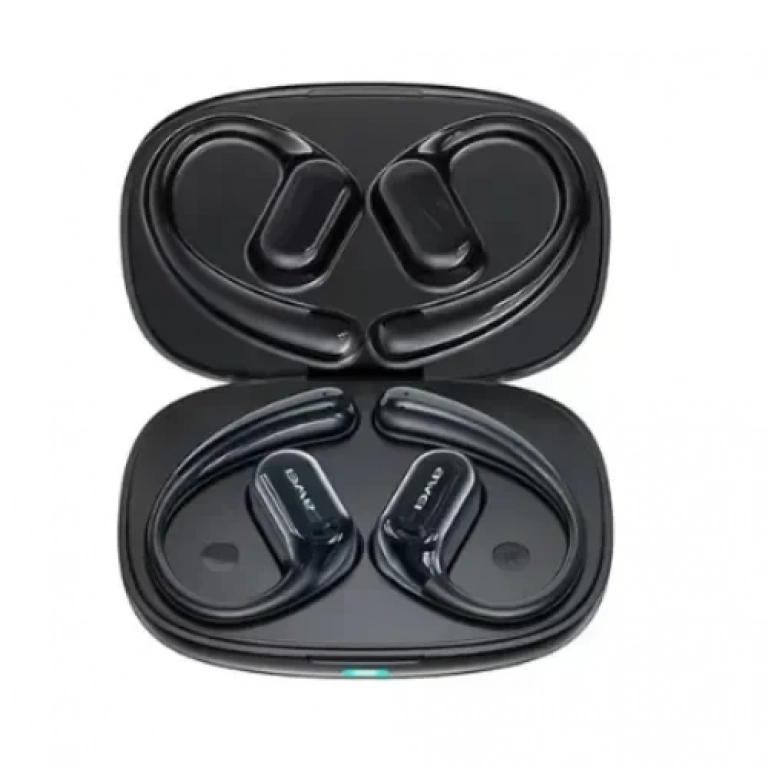 Awei TZ8 OWS Ασύρματα Ακουστικά V5.3 Bluetooth Open Earhooks με Mic Hifi Bass σε Μαύρο χρώμα