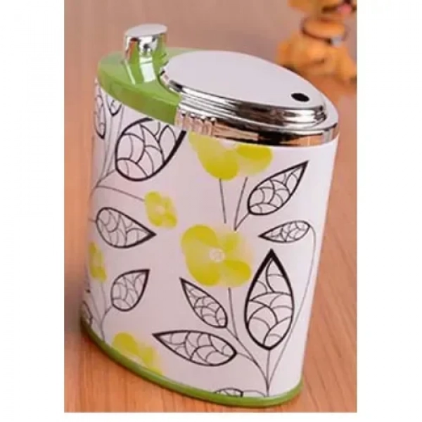 Θήκη για Οδοντογλυφίδες με Σχέδια 8x6 cm 23853 Πράσινο