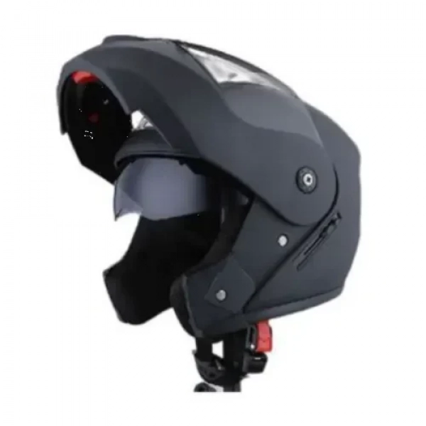 Κράνος Μοτοσικλέτας Flip-Up Unisex YF-911 Μαύρο 23774 Μέγεθος XL