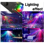 Φωτιστικό LED RGB 16 μοτίβων Laser Magic Ball 5W με Τηλεχειριστήριο 048-5