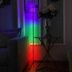 Φωτιστικό γωνία δαπέδου LED RGB με τηλεχειρισμό / ελέγχου μέσω εφαρμογής