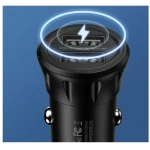 Φορτιστής Αυτοκινήτου Remax RCC236 2.4A με 2 x USB και Καλώδιο 3 σε 1 Μαύρο