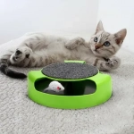 Περιστρεφόμενο Παιχνίδι Γάτας Catch the Mouse Πράσινο