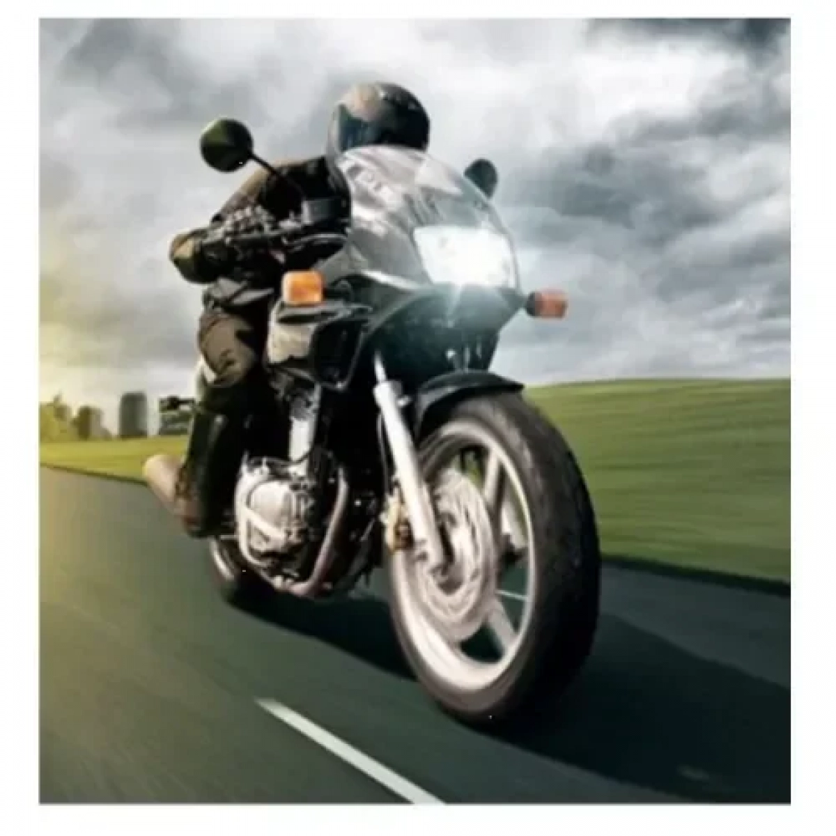 Κράνος Μοτοσικλέτας Full Face Unisex Μπλε YF-09 23783 Μέγεθος S