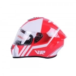 Κράνος Μοτοσικλέτας Full Face Unisex Κόκκινο YF-MD-808 23786 Μέγεθος M