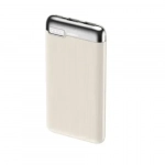 Remax RPP-625 Power Bank 10000mAh 15W με 2 Θύρες USB-A και Θύρα USB-C Power Delivery Μπεζ
