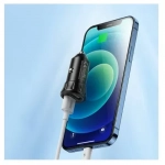 Φορτιστής Αυτοκινήτου Remax RCC236 2.4A με 2 x USB και Καλώδιο 3 σε 1 Μαύρο