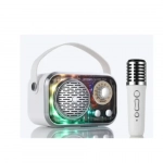 Μίνι ηχείο bluetooth Karaoke με μικρόφωνο Sodo SD09 Λευκό