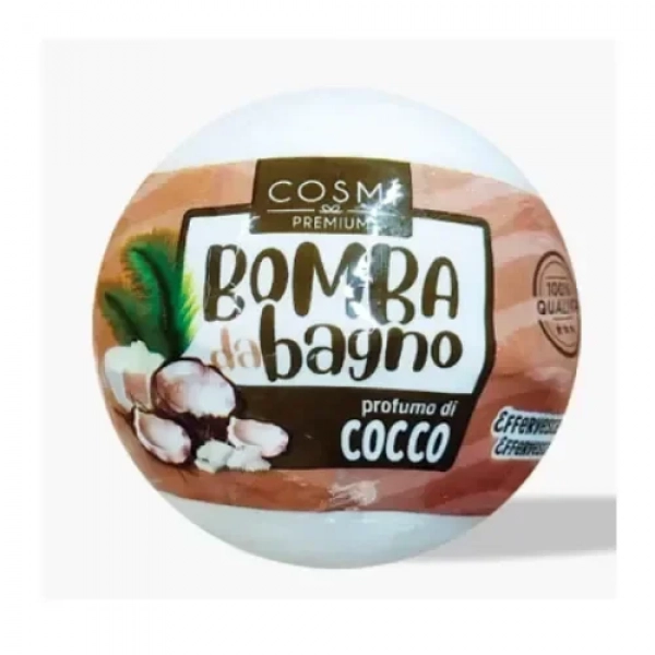 Cosmi Premium Αρωματική Βόμβα Μπάνιου 150g με Άρωμα Καρύδας