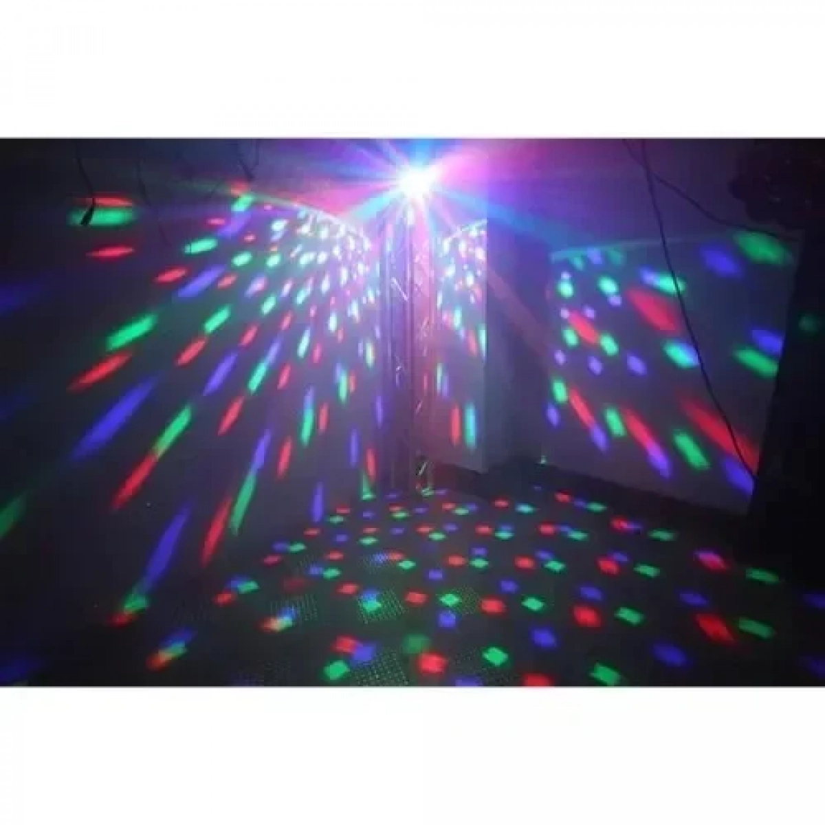 Φωτιστικό LED RGB 16 μοτίβων Laser Magic Ball 5W με Τηλεχειριστήριο 048-5