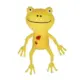 Anti-Stress Παιχνίδι Frog Squishy 23335 Κίτρινο