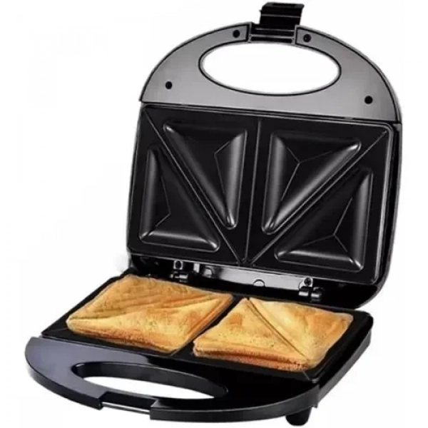 Τοστιέρα για 2 Τοστ 750W Μαύρη Sokany SK-115