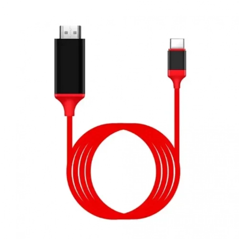 Καλώδιο Type-C Adapter Cable HDTV Adapter Cable 4K - Κόκκινο