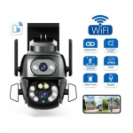 Ασύρματη κάμερα WiFi αμφίδρομη επικοινωνία 8MP 4K PTZ CCTV Andowl Q-S800