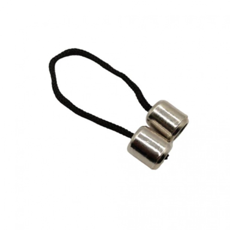 Μπεγλέρι μαύρο με χάντρες nikel 7γρ