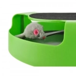 Περιστρεφόμενο Παιχνίδι Γάτας Catch the Mouse Πράσινο