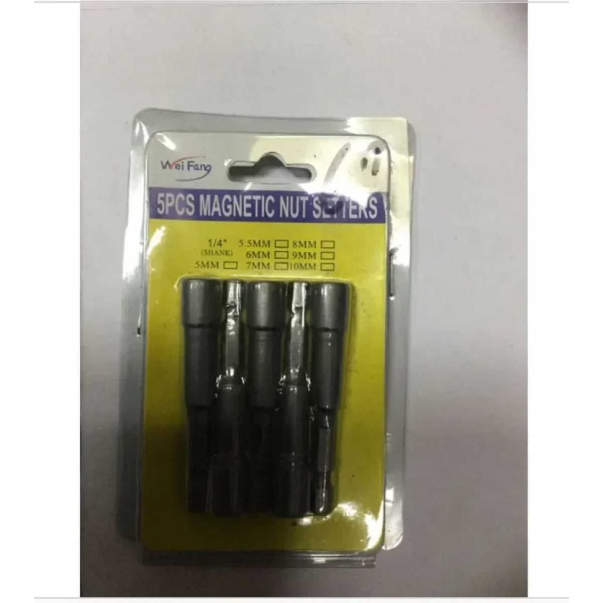 Σετ καρυδάκια μαγνητικά 6mm 5 Τεμάχια