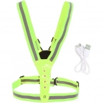 Ρυθμιζόμενο Ανακλαστικό Γιλέκο LED SDS-13830