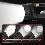 Επαναφορτιζόμενος Φακός 4-σε-1 LED μεγάλης εμβέλειας Andowl Q-D919