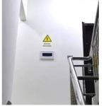 Αυτοκόλλητη Πινακίδα Σήμανσης 20x15cm "ΠΡΟΣΟΧΗ ΚΙΝΔΥΝΟΣ ΗΛΕΚΤΡΟΠΛΗΞΙΑΣ" SDS-13687