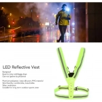 Ρυθμιζόμενο Ανακλαστικό Γιλέκο LED SDS-13830