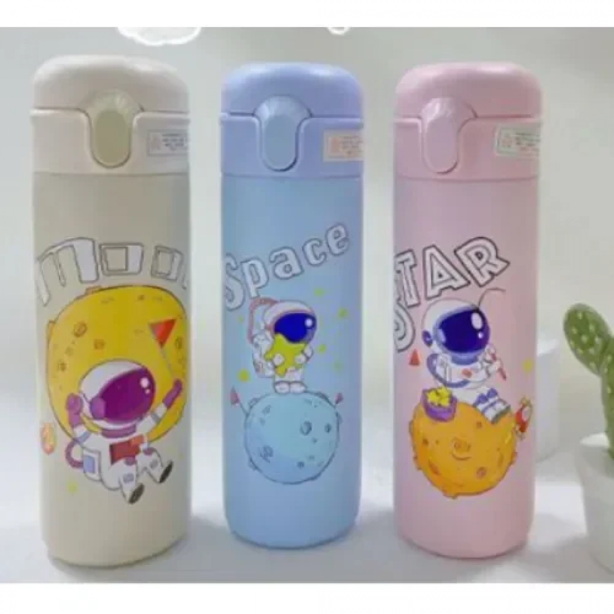 Παγούρι Θερμός 400ml από ανοξείδωτο ατσάλι X321 με σχέδιο αστροναύτη