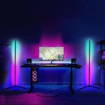 Φωτιστικό γωνία δαπέδου LED RGB με τηλεχειρισμό / ελέγχου μέσω εφαρμογής