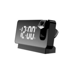 Ρολόι Προβολής Ώρας LED με Επιφάνεια Καθρέφτη SDS-23406 μαύρο