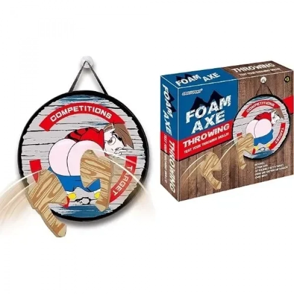 GOODLYSPORTS Παιχνίδι Εξάσκησης Πετάγματος Foam Axe Throwing