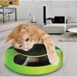 Περιστρεφόμενο Παιχνίδι Γάτας Catch the Mouse Πράσινο