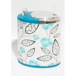 Θήκη για Οδοντογλυφίδες με Σχέδια 8x6 cm 23853 Μπλε