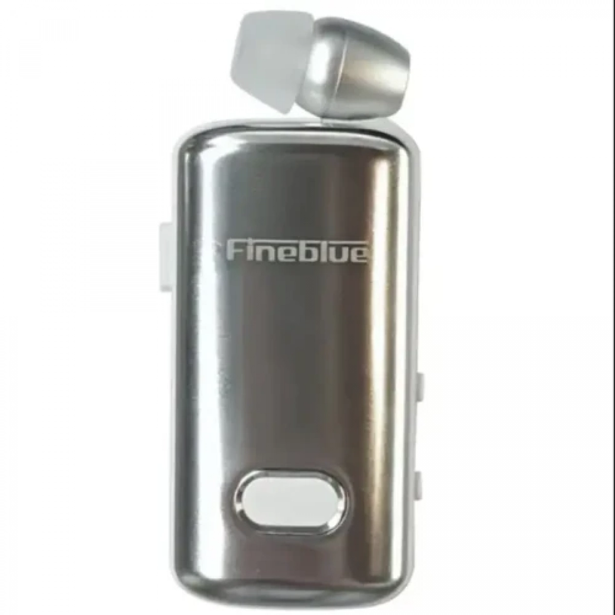 In-ear Bluetooth Handsfree Ακουστικό Ασημί Fineblue F580 Pro