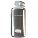 In-ear Bluetooth Handsfree Ακουστικό Ασημί Fineblue F580 Pro