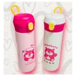 Παγούρι Θερμός 350ml από ανοξείδωτο ατσάλι με Κλειδαριά ασφαλείας & Σχέδιο Αρκουδάκι XJX-BW-2235