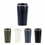 Παγούρι Θερμός 500ml από ανοξείδωτο ατσάλι με διπλό τοίχωμα DWX-5125 Μαύρο