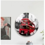 Μοντέρνο Στρογγυλό Ρολόι Τοίχου 30cm - Λονδίνο SDS-23375