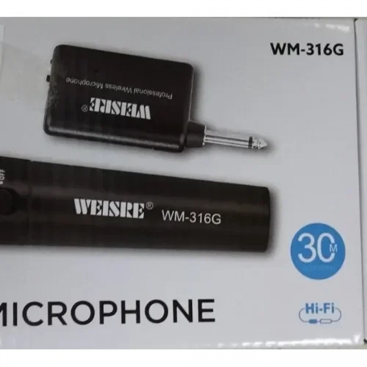 Επαγγελματικό Ασύρματο Μικρόφωνο 2.4G Weisre WM-316G
