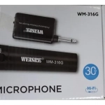 Επαγγελματικό Ασύρματο Μικρόφωνο 2.4G Weisre WM-316G