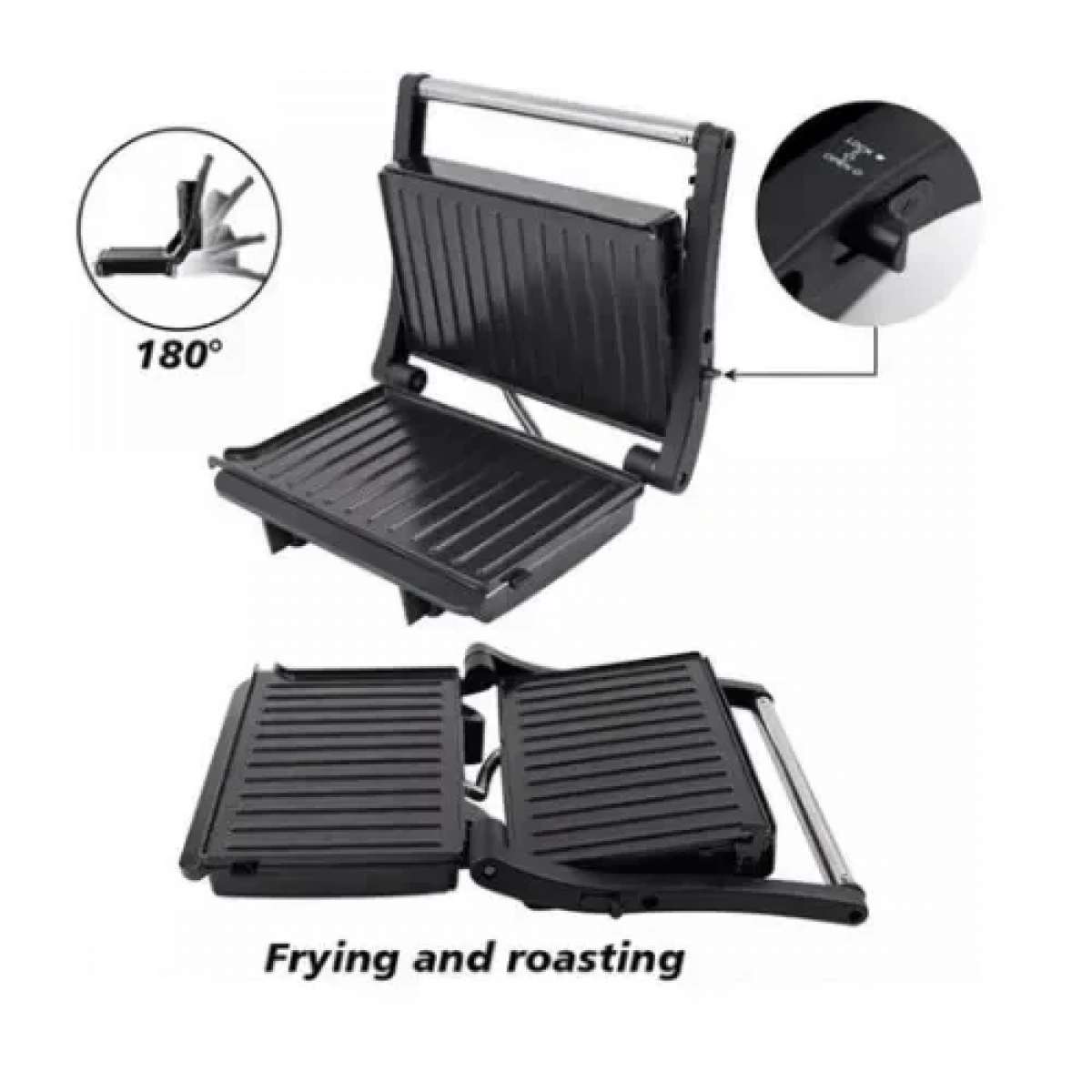 Τοστιέρα - γκριλιέρα 1000W RAF R.240