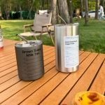 Παγούρι Θερμός 600ml από ανοξείδωτο ατσάλι με Καλαμάκι "Ice Americano" LD-888-3-600