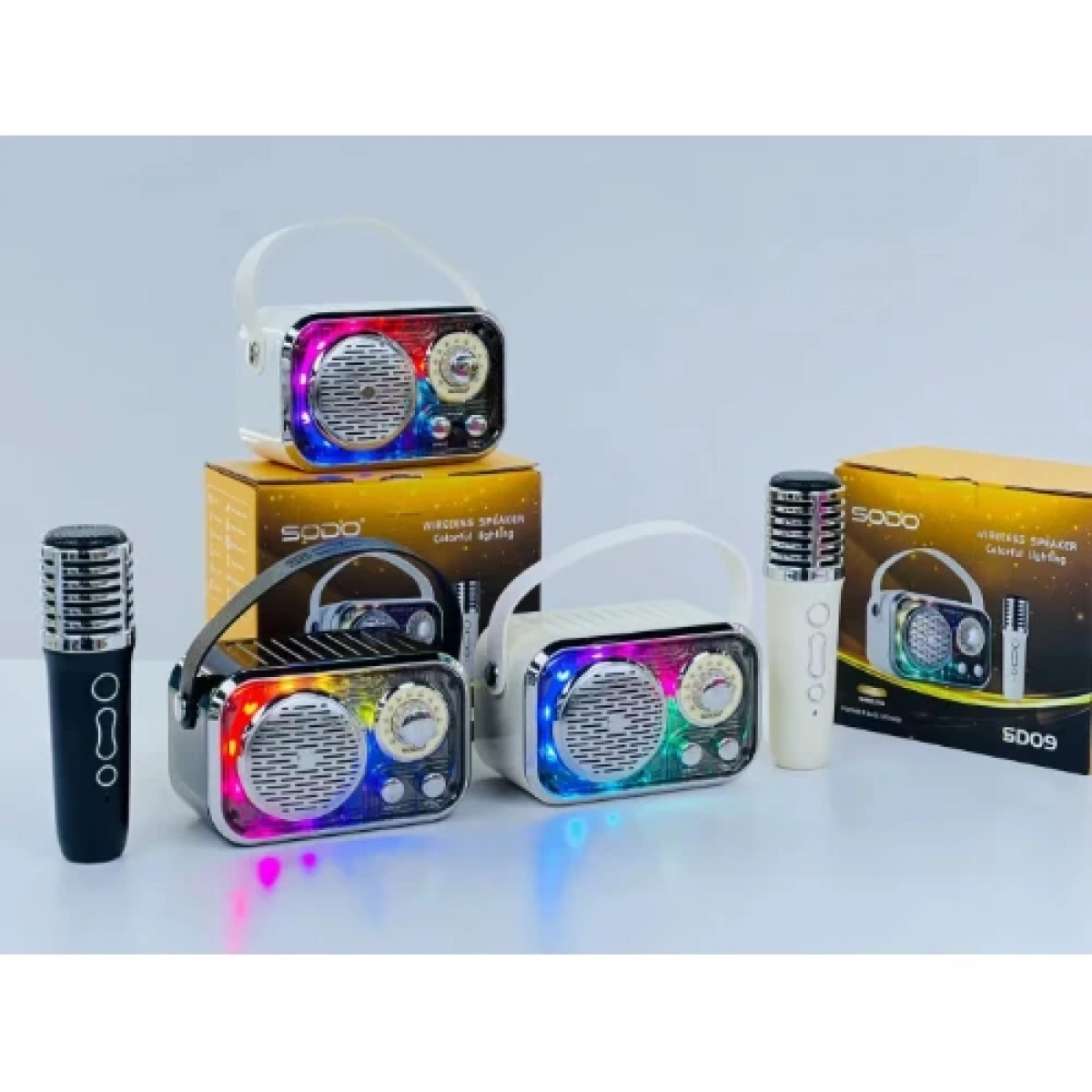 Μίνι ηχείο bluetooth Karaoke με μικρόφωνο Sodo SD09
