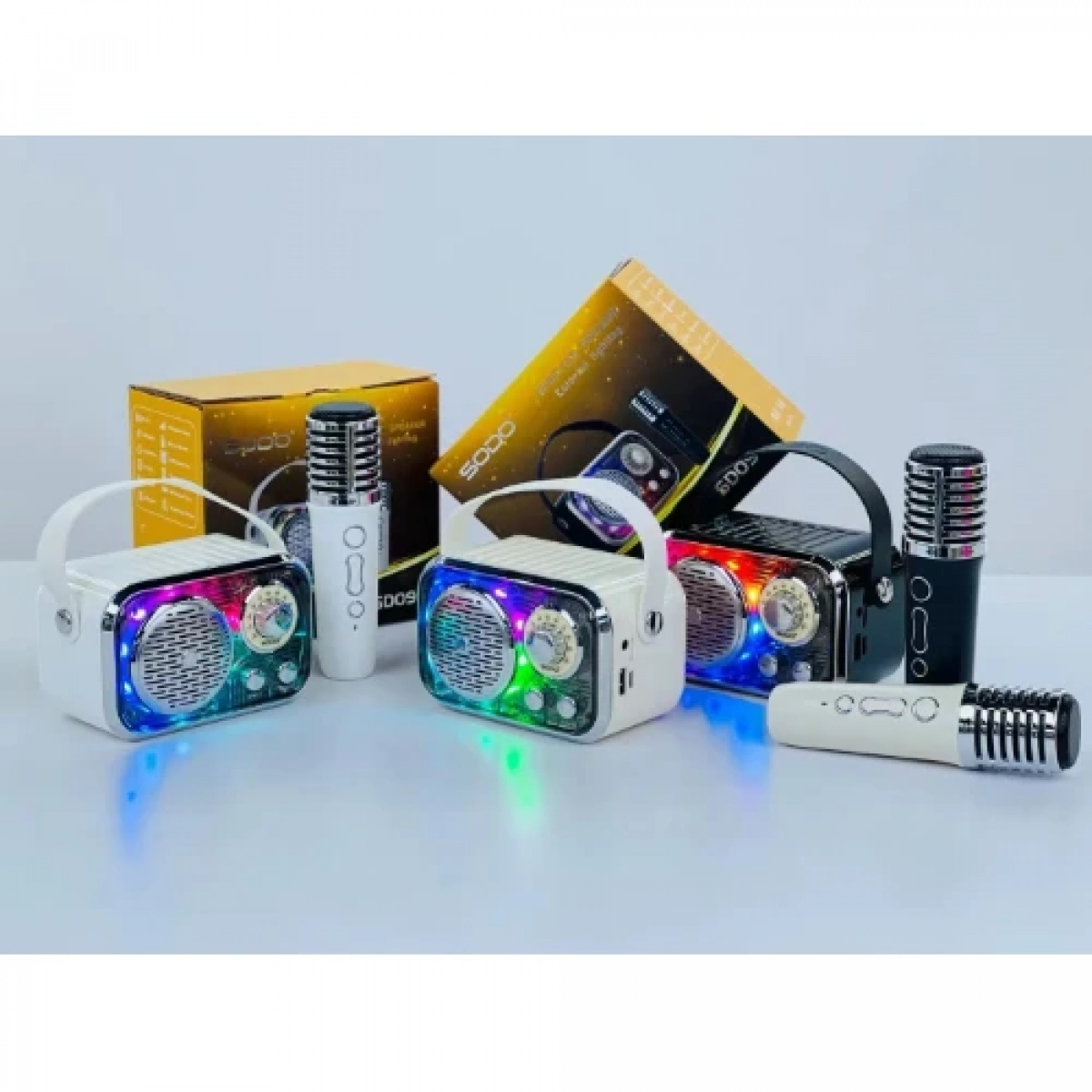 Μίνι ηχείο bluetooth Karaoke με μικρόφωνο Sodo SD09