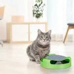 Περιστρεφόμενο Παιχνίδι Γάτας Catch the Mouse Πράσινο
