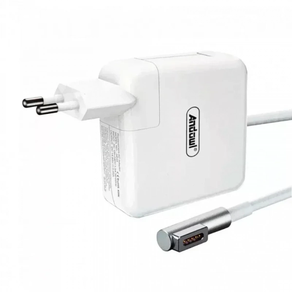 Φορτιστής Laptop 85W για Apple με αντάπτορα τροφοδοσίας Andowl Q-KC02 λευκό