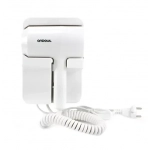 Επιτοίχιο πιστολάκι μαλλιών 1600W Q-F1600 – Wall mounted hair dryer Andowl λευκό