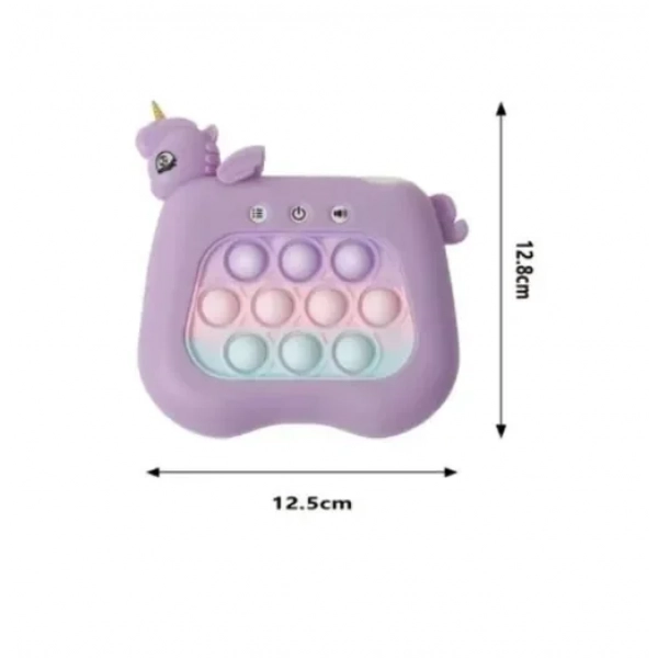 Αγχολυτικό παιχνίδι χειρός 12.5x12.8cm Bubble Stress Toy - μωβ 82608